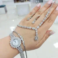 ساعت نقره سرویس نقره موتورRoyalاصل ژاپن ضد اب|بدلیجات|تبریز, |دیوار