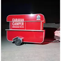 مونتاژ کار کانکس فست فود سیار کمپر حرفه ای