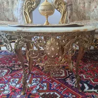 میز جلو مبلی برنز|مبلمان خانگی و میز عسلی|تبریز, |دیوار