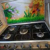 اجاق گاز 5شعله فردار  مارک تش گاز