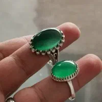 انگشتر عقیق سبز