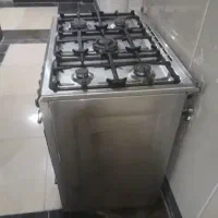 اجاق گاز فر دار سالوته رویه چدن تمام استیل مات|اجاق گاز و لوازم برقی پخت‌وپز|تهران, مسعودیه|دیوار