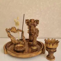 کاراموز شمع و سنگ مصنوعی