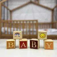 اکسسوری چوبی واسه سیسمونی|اسباب و اثاث بچه|چناران, |دیوار