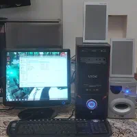 کامپیوتر .کیس .کیبورد.اسپیکر و بلند گوها وموس