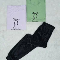 ست خانگی روز مادر بلوز شلوار مخمل دورس|لباس|قم, مهدیه|دیوار