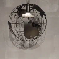 لوستر فلزی مدرن