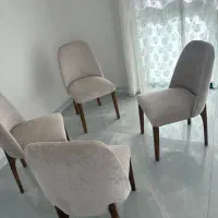 ۴عدد صندلی چوب راش