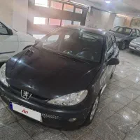 پژو ۲۰۶  مدل ۸۶ جلو عقب سالم