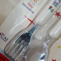 قاشق و چنگال برند چیکو اصل نو|اسباب و اثاث بچه|تهران, شهرک شریعتی|دیوار