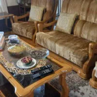 ست میز و مبل|مبلمان خانگی و میز عسلی|رویان, |دیوار