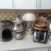 سرخ کن و هوا پز چای سازومخلوط کن سماور روی گاز|سماور، چای‌ساز، قهوه‌ساز|مشهد, طبرسی شمالی|دیوار