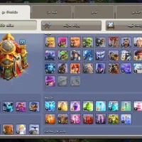 کلش تان 16 80درصد مکس|کنسول، بازی ویدئویی و آنلاین|شیراز, شریفآباد|دیوار