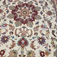 فرش دستبافت پشم درجه یک  کاشمر نقشه شجایی