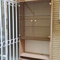 جاکفشی آینه دار با چوبی لباسی|جاکفشی، کمد، دراور|اصفهان, باغ دریاچه|دیوار