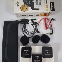 میکروفن یقه‌ای RODE وایرلس GO II نونو|صوتی و تصویری|تهران, فرمانیه|دیوار