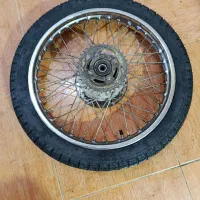 وسیله پراید و چرخ عقب موتور سیکلت کامل در حد نو