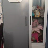 کمد و ویترین رنگ طوسی اسپرت