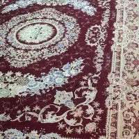 فرش 12 متری دو عدد همراه با 6 عدد پشتی