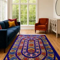 فرشینه مدرن|فرش|کرمانشاه, |دیوار