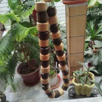 تسبیح بزرگ چوبی زینتی در حد نو