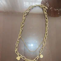 گردنبند دولاین  مارک ورساچه رنگ ثابت شرکتی