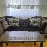 مبل راحتی ۷ نفره بسیارشیک با میز عسلی آمل|مبلمان خانگی و میز عسلی|آمل, |دیوار