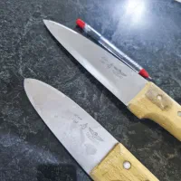 دوعدد چاقو فولاد حیدری