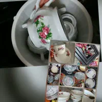 ظرف هانو و در حد نو برای خونه ویلا و غیره