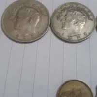 سکه دوره پهلوی و چند سکه دیگر