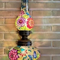 چراغ دیوارکوب دست ساز|لوستر و چراغ آویز|چالوس, |دیوار