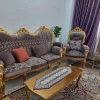 فروش مبل سلطنتی ۹ نفره|مبلمان خانگی و میز عسلی|شیروان (خراسان), |دیوار