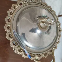 ظرف برنجی قدیمی