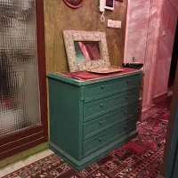 دراور چوبی چهار کشویی