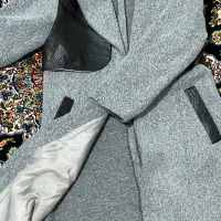 کت پشمی و چرمی