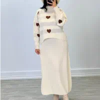 ست دو تیکه بافت