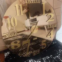 ساعت دیواری  شامپاینی