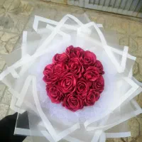 دسته گل با پول و ربان|گل مصنوعی|مشهد, رده|دیوار