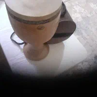 تمبک سه مهر چوب گردو یک تیکه