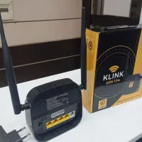 مودم دو انتن چهار پورت klink|مودم و تجهیزات شبکه|ملارد, |دیوار