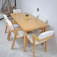 میز ناهار خوری ۴ و ۶ نفره به قیمت تولیدی