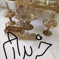انواع لوازم برنزی برنجی ایینه شمعدان ساعت
