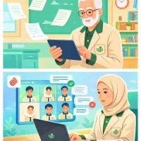 تدریس  و حل تمرین آنلاین