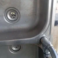هود بیمکث و گاز رومیزی وسینک طرف شویی