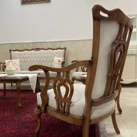 ست مبل کلاسیک چوب راش  میز ناهارخوری
