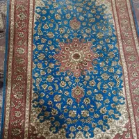 قالیچه زرچارک ابریشم ۸۰ در ۱۲۰