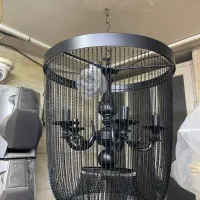 تولید انواع لوستر با طرحی شما به صورت خورده و عمده|لوستر و چراغ آویز|یزد, |دیوار