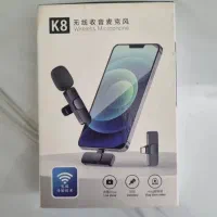 میکروفون یقه ای k8 در حد نو