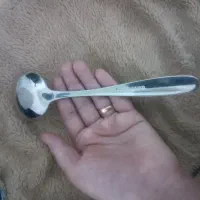 ملاقه استیل خورشت خوری وقاشق نی دار|ظروف سرو و پذیرایی|ساوه, |دیوار