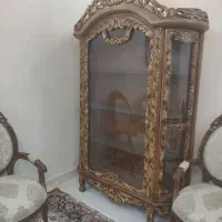 گنجینه چوب گردو|بوفه، ویترین، کنسول|تربت‌حیدریه, مظفریه|دیوار